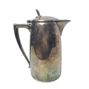 Victorian Era Forbes Silver Plate Co 460 Lidded Creamer Pitcher Silverplate